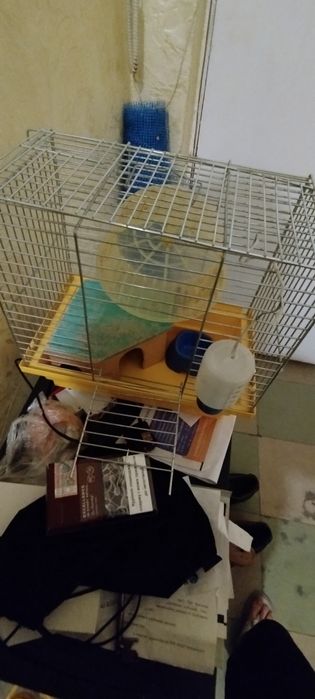 Продам клетку для хомяка