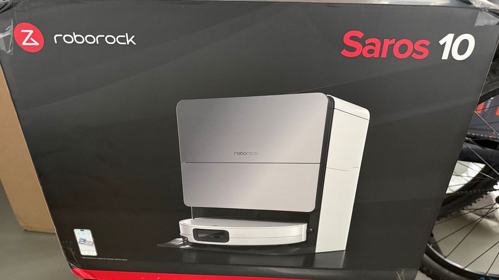Roborock Saros 10 biały robot sprzątający mopujący odkurzacz