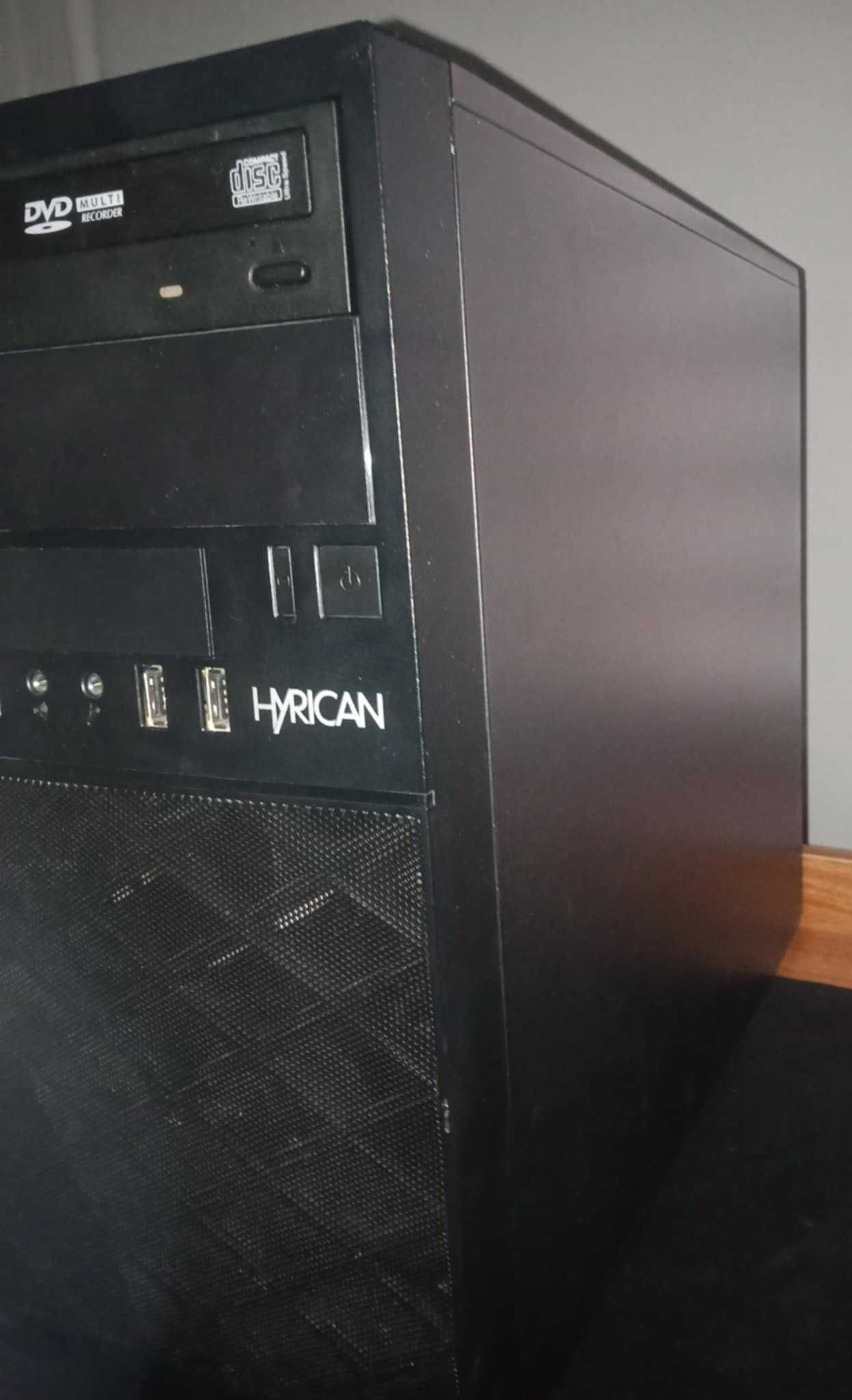 Obudowa komputerowa Hyrican mATX,ITX USB 3.0, 2szt. wentylator, DVD-RW