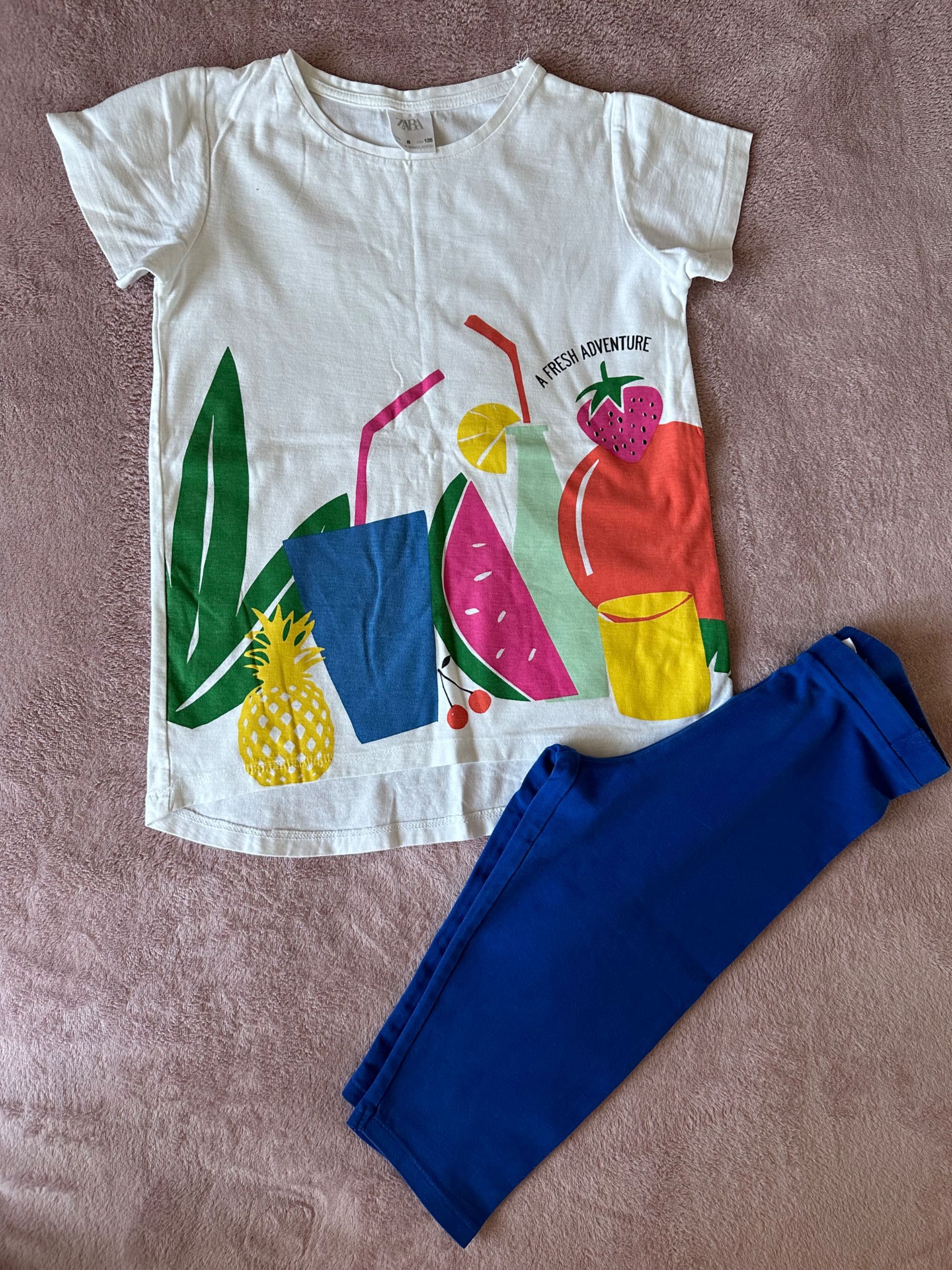Пакет літнього одягу для дівчинки 7-8 років