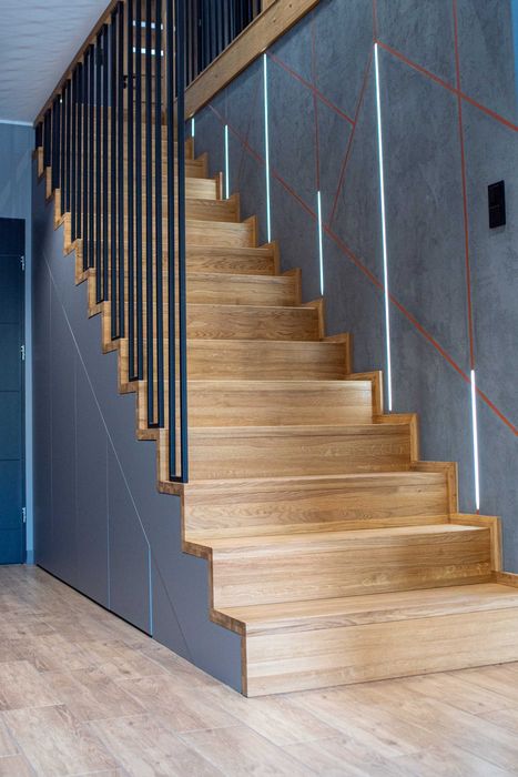 Schody Drewniane z Montażem - JURREX|Projekt 3D GRATIS