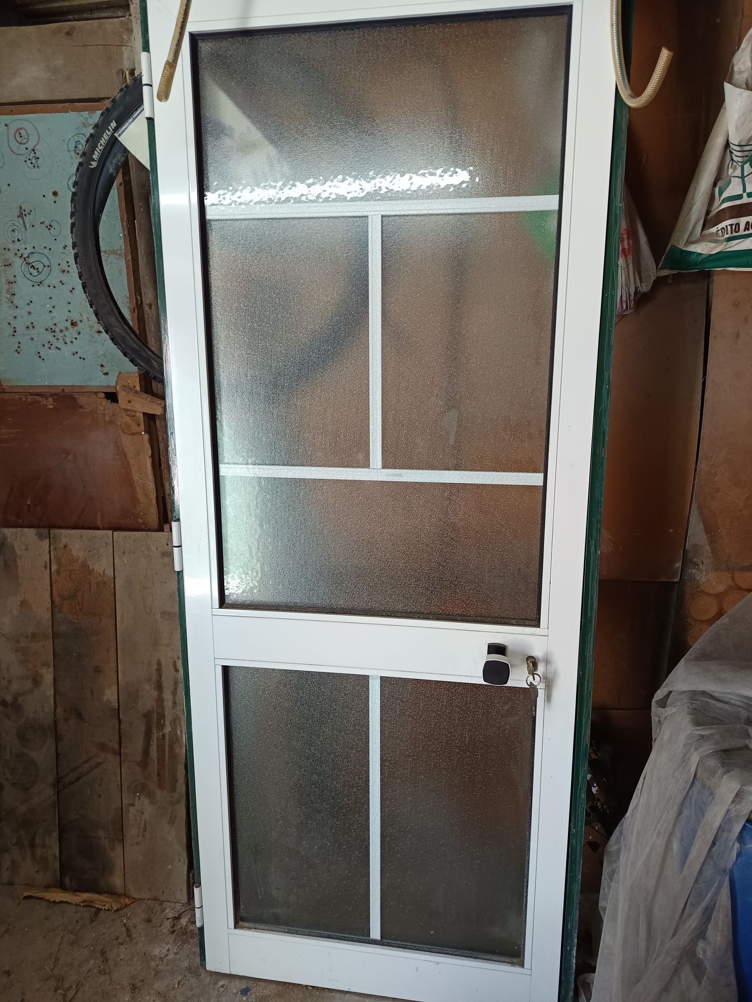 Porta com vidro duplo
