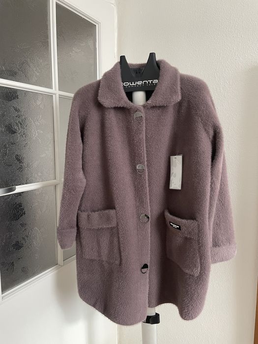 Kurtka alpaka duży rozmiar kolory