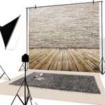 YongFoto 3x3m winylowe tło fotograficzne Stare wnętrze z cegłą