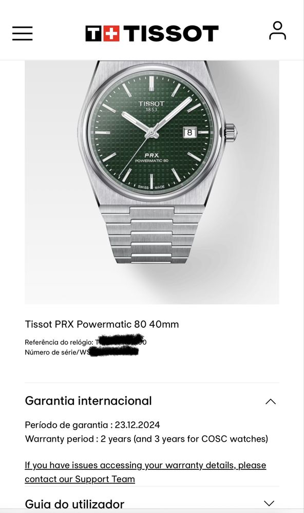 Tissot PRX Powermatic 80 40MM
