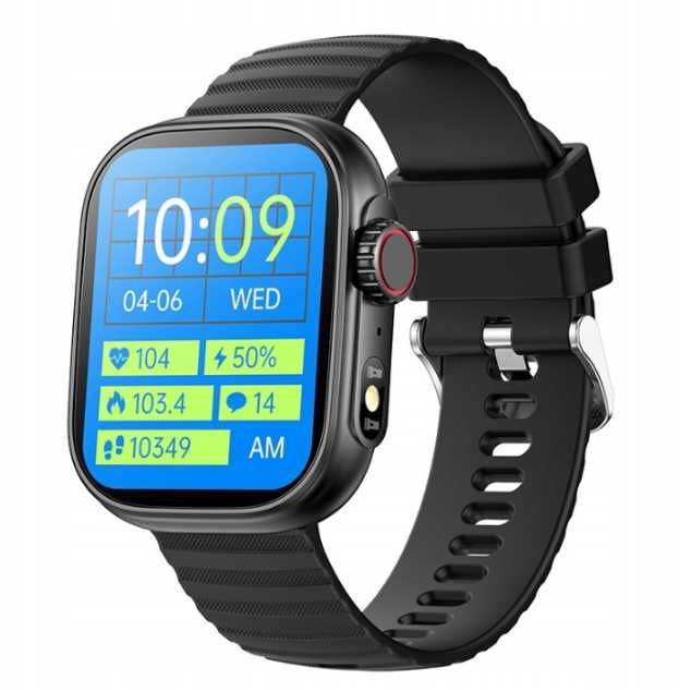 Smartwatch ZW39 2,01-calowy wyświetlacz Bluetooth Tętno ttst906