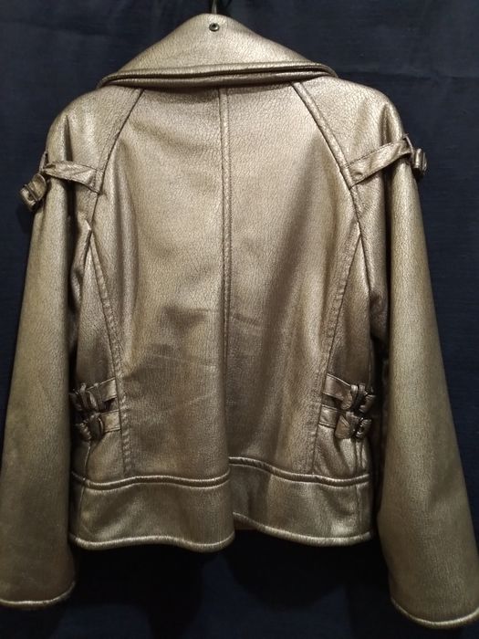 Золота жіноча тепла куртка-косуха Creenstone 38 б/у(-50%)