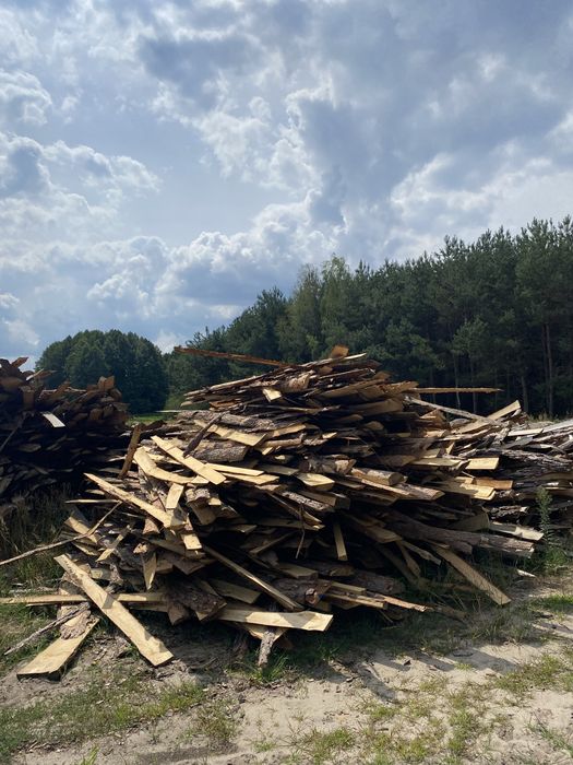 Zrzyny tartaczne opałowe grube