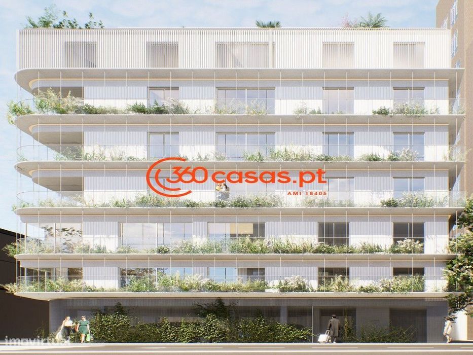 Apartamento T2 Novo de luxo com garagem em Faro