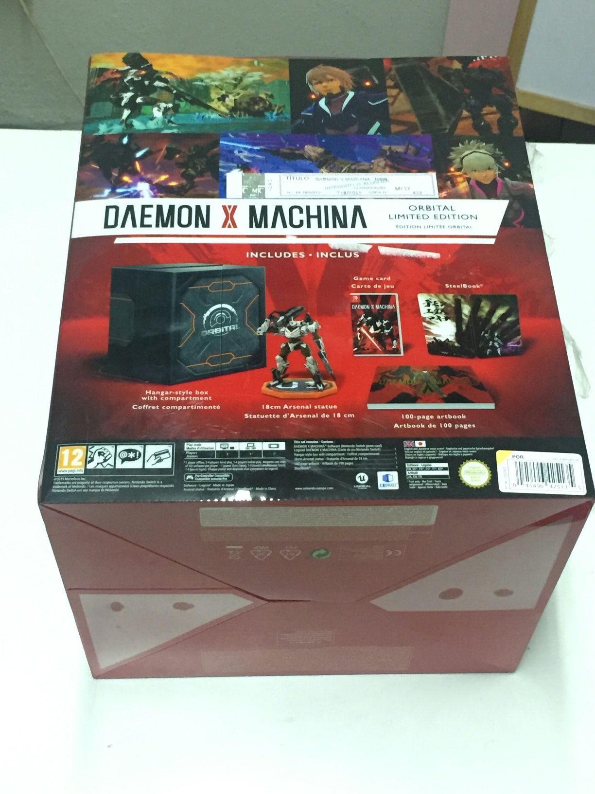 Daemon & Machina Edição Limitada Colecionador Nintendo Switch