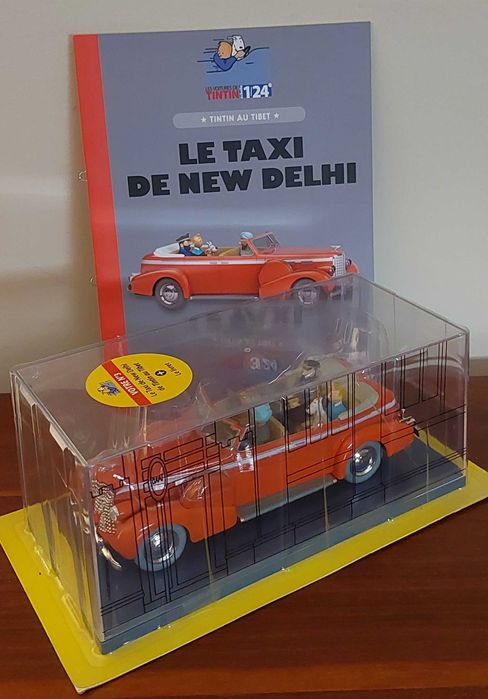 Carro do Tintin. Colecção Hachette