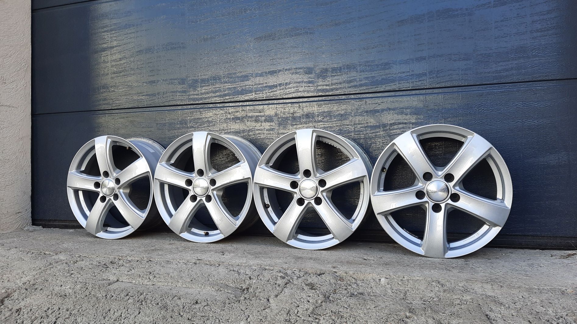 4x Alufelgi 16" 5x112 VW Audi Skoda Wheelworld Germany