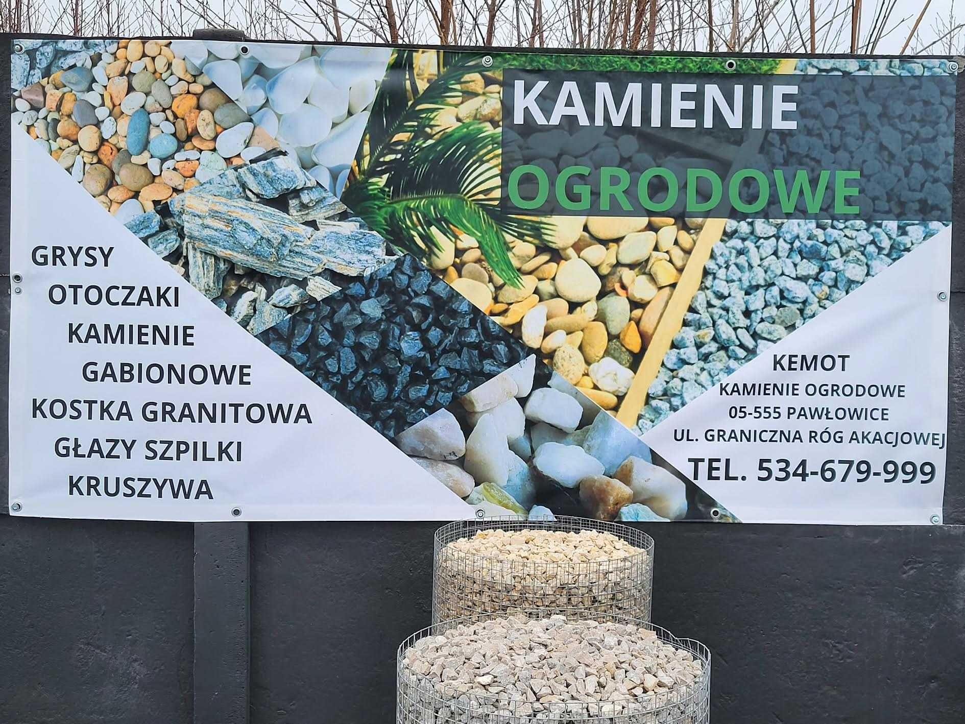 Kamień Otoczak Janowicki 40-60 mm Kamienie ogrodowe dekoracyjne ozdobn