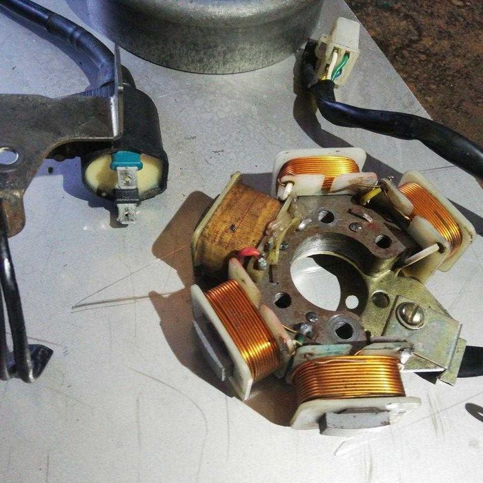 Elétrica/ Ignição COMPLETA Original Honda Wallaroo/Peugeot Fox 103