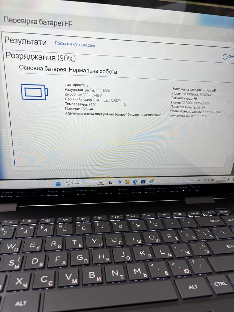 Ноутбук сенсорний Hp envy x360 15 ips 2023