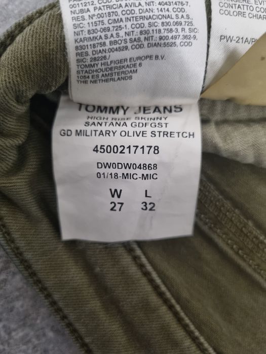 Tommy Hilfiger spodnie jeans