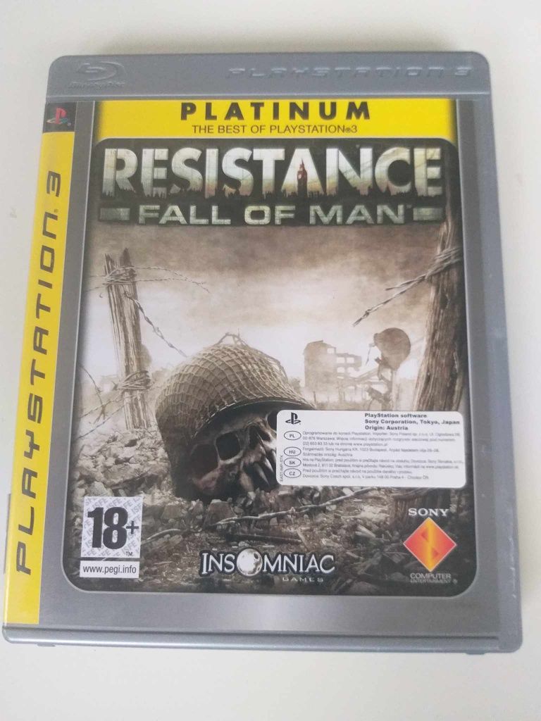 GRA Resistance Fall Of Man PS3 Play Station PL pudełkowa