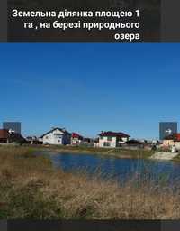 Земельна ділянка пл.1 га, біля озера 10 км.від Києва