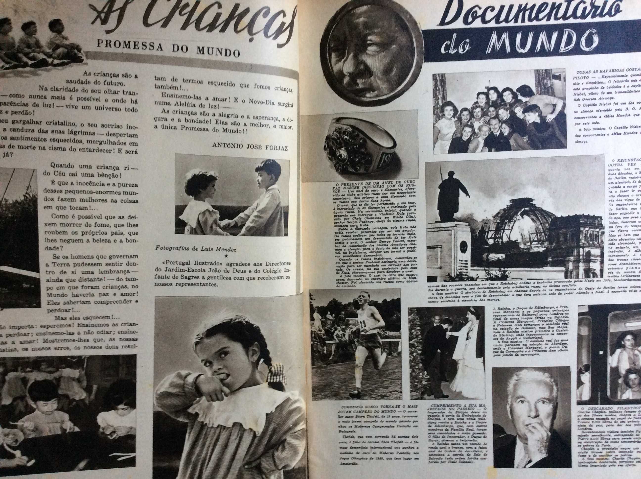 Portugal ilustrado. Atualidades, document. acontecimentos... 1954