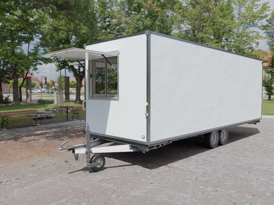 Nowa przyczepa gastronomiczna 7,8 m, POLSKI PRODUCENT