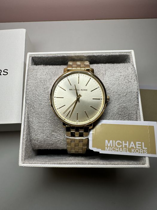 Michael Kors złoty klasyczny damski zegarek oryginalny w pudełku