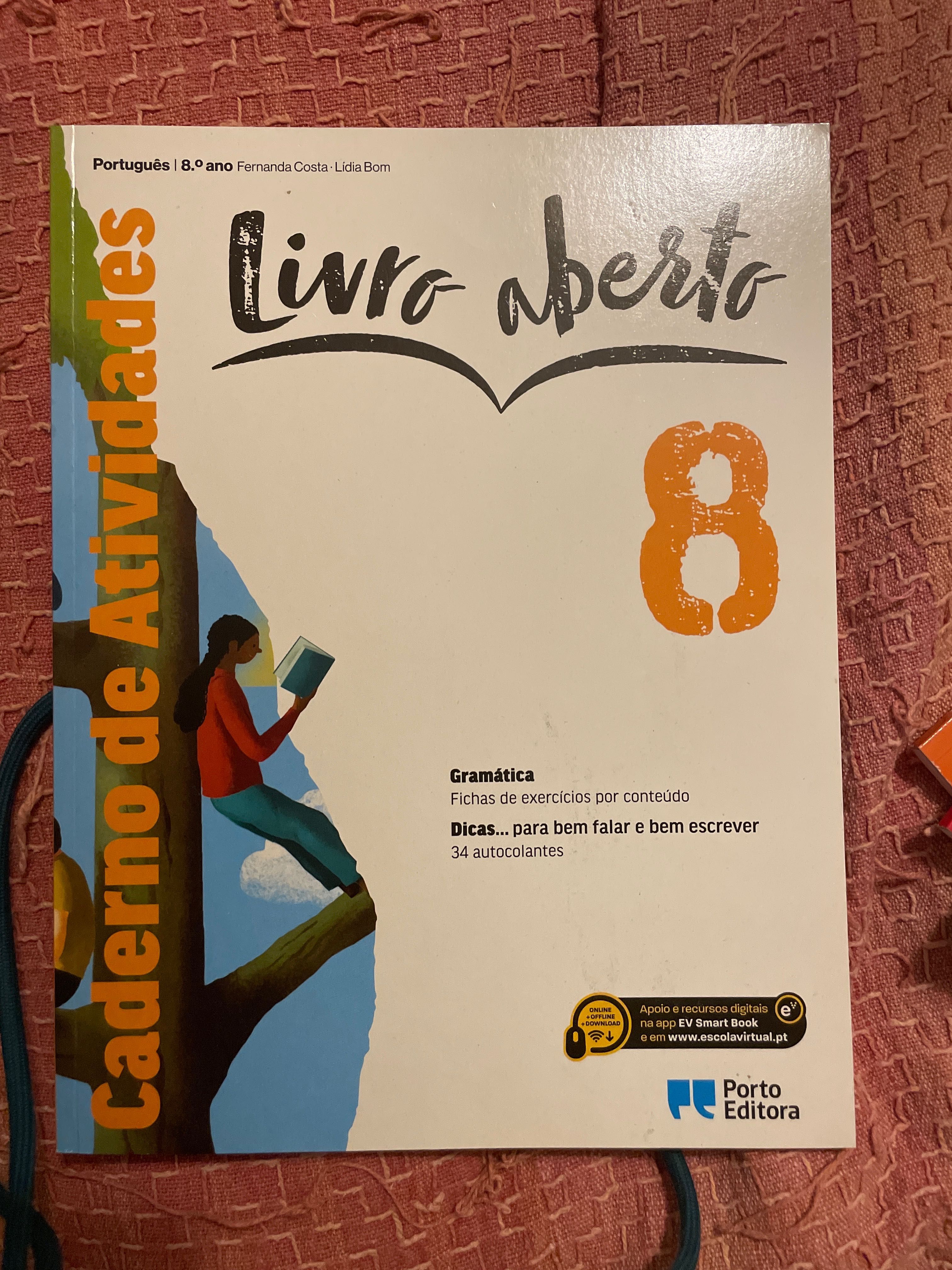 Cadernos de atividades 8 ano