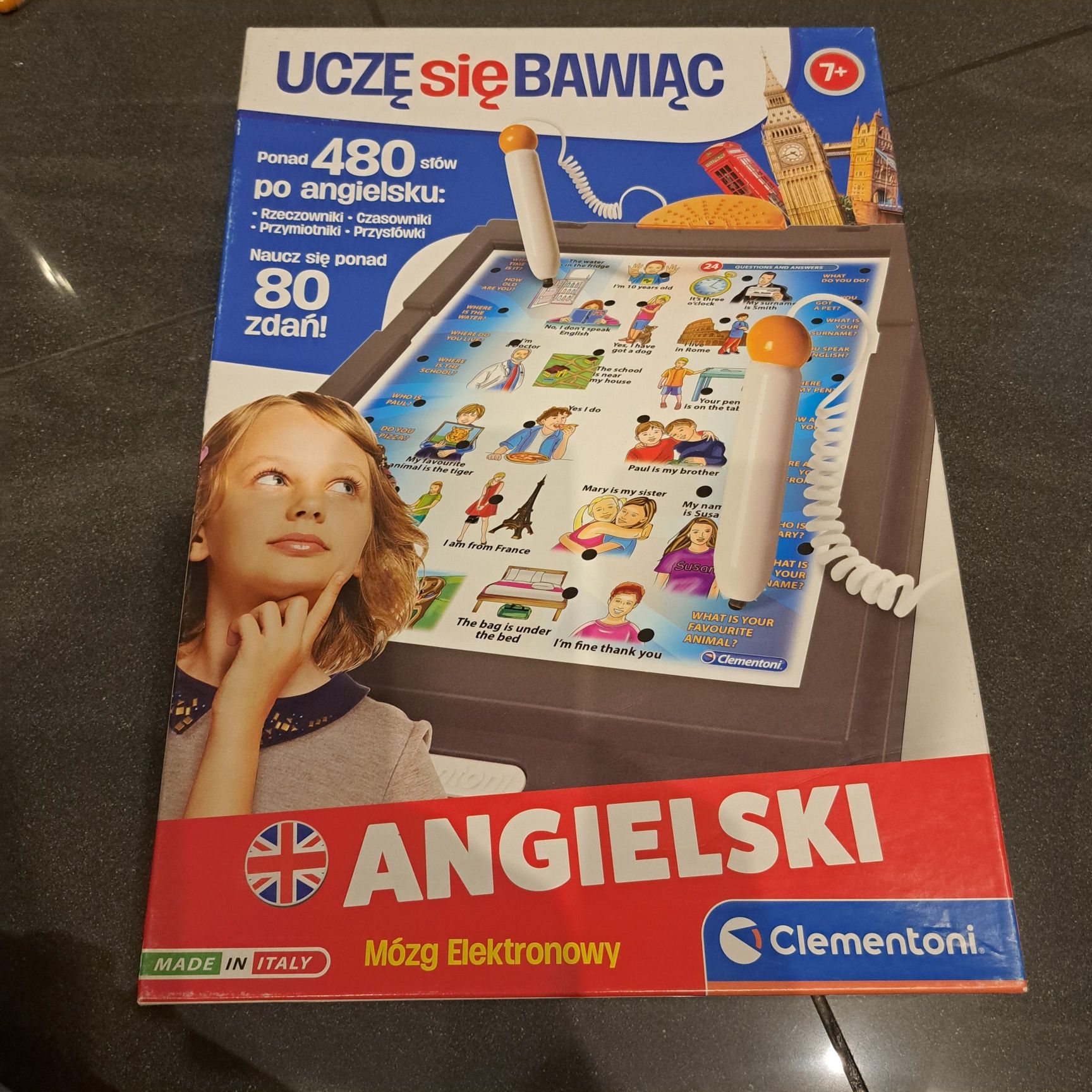 Clementoni ucze się bawiac angielskiego