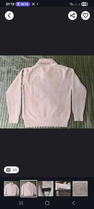 Чоловічий светр ZARA MAN, р. L