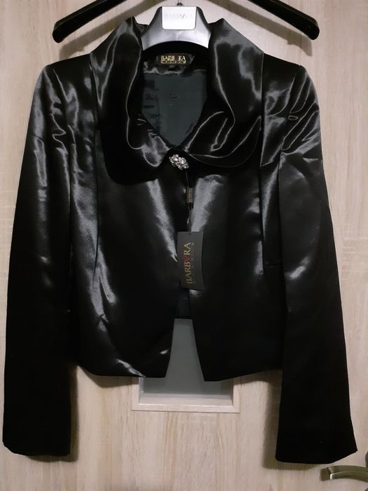 Żakiet Marynarka Damska Exclusive Czarna Barbara nowa,