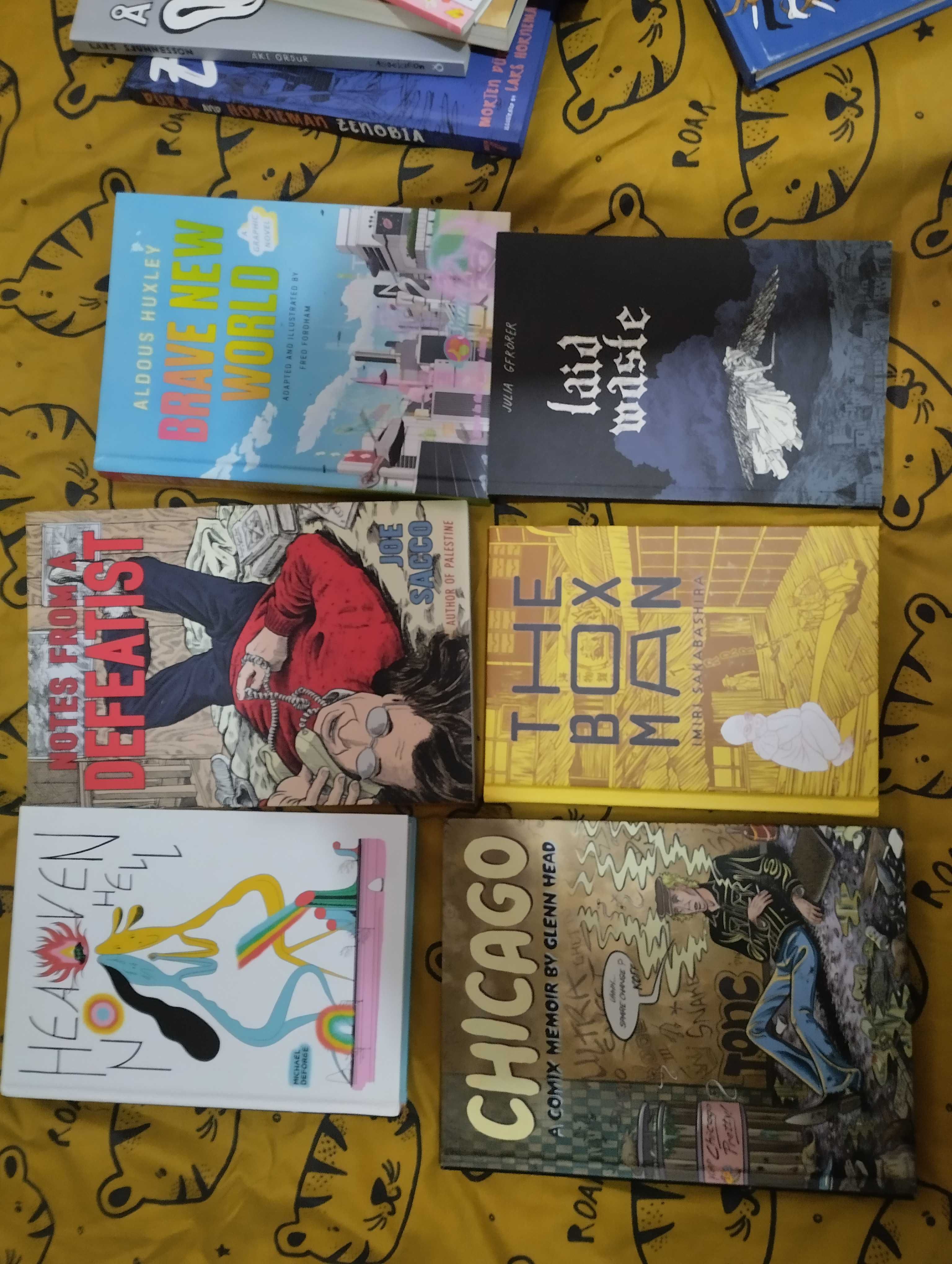 Livros de BD alternativa estrangeira – livros em estado novo
