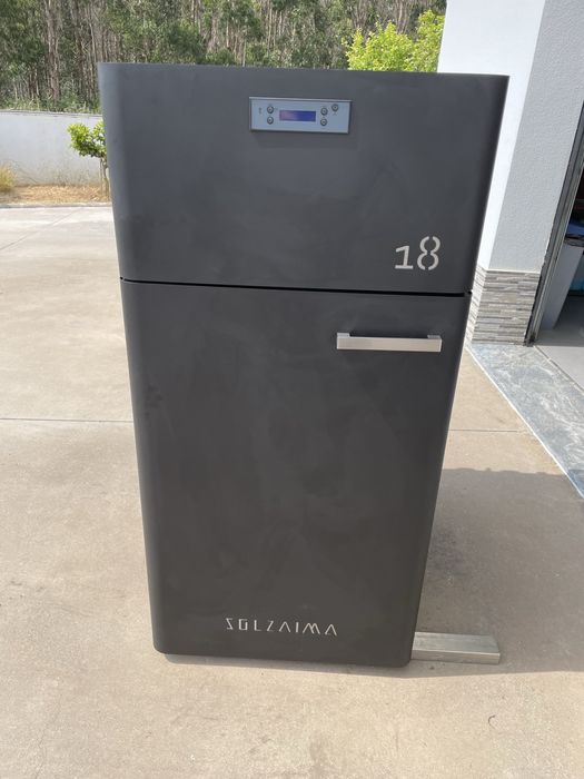 Caldeira solzaima a pelletes 18kw Automatica