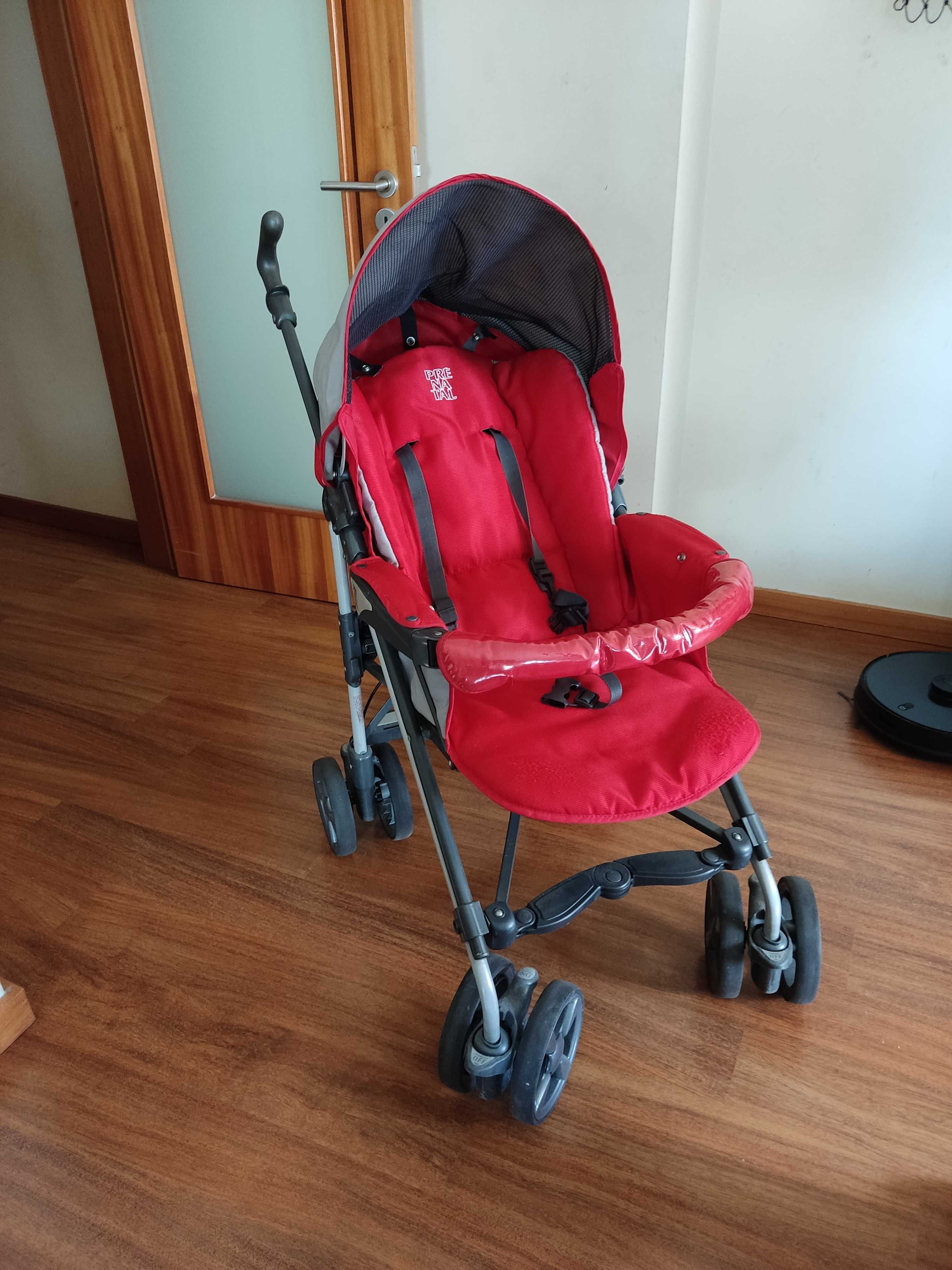 Carro de passeio para bébé e ovo marca pré natal