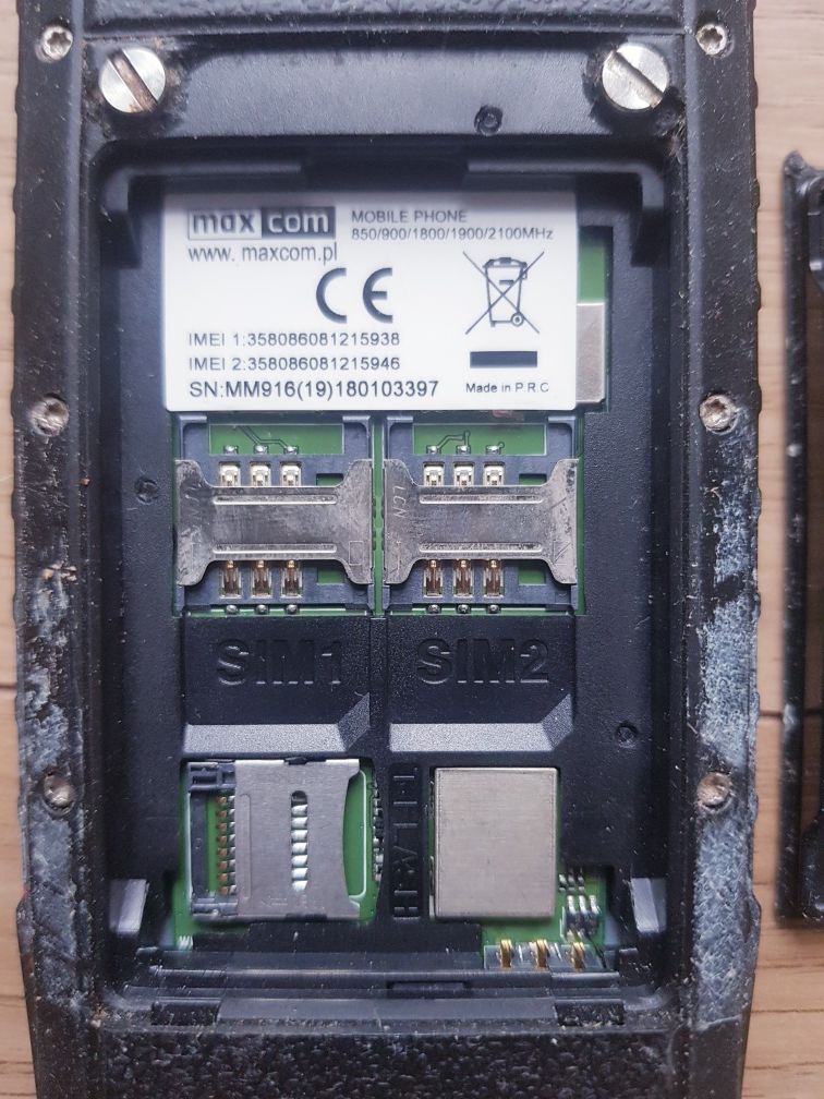 Sprzedam telefon max com MM916