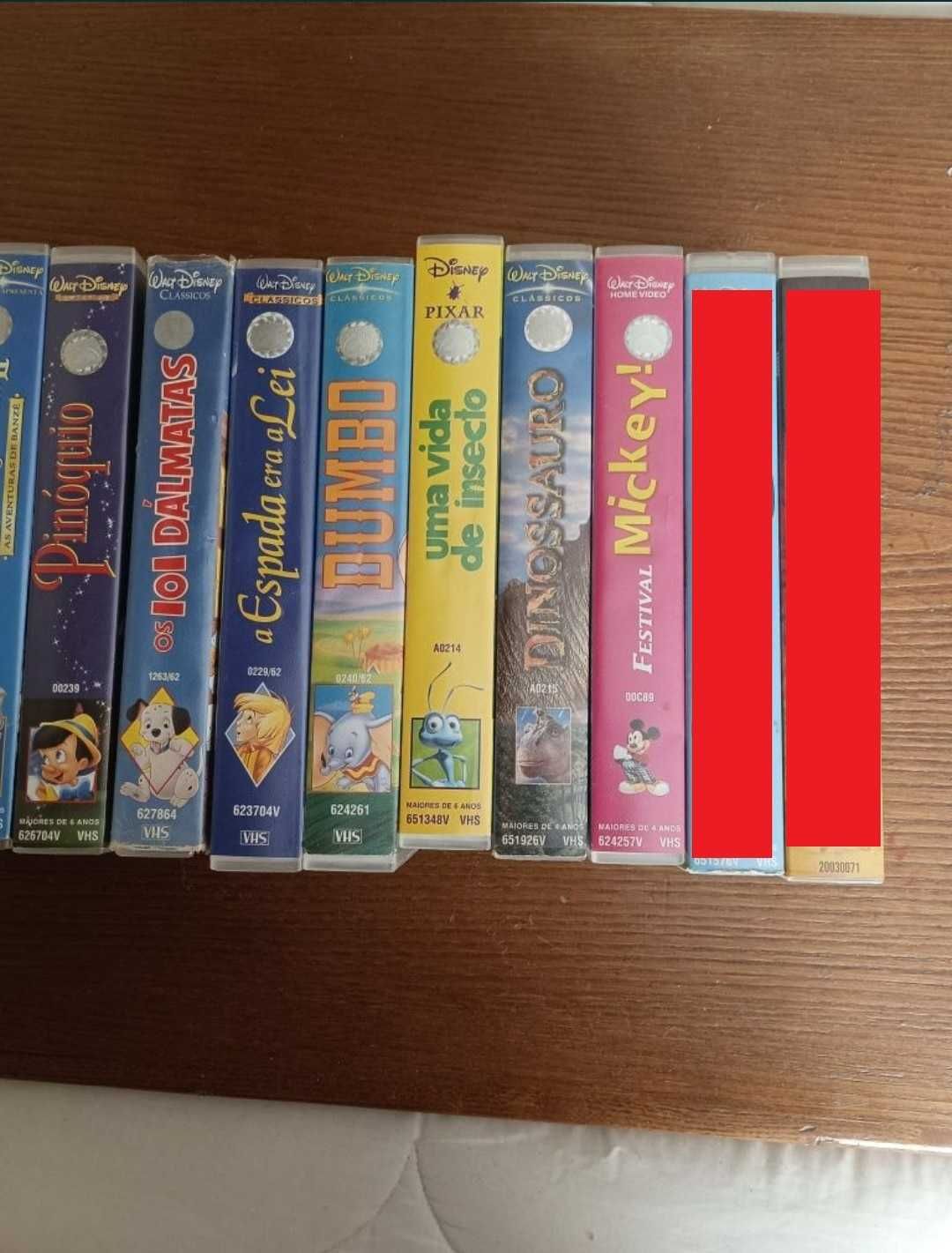 Cassetes VHS Filmes Disney