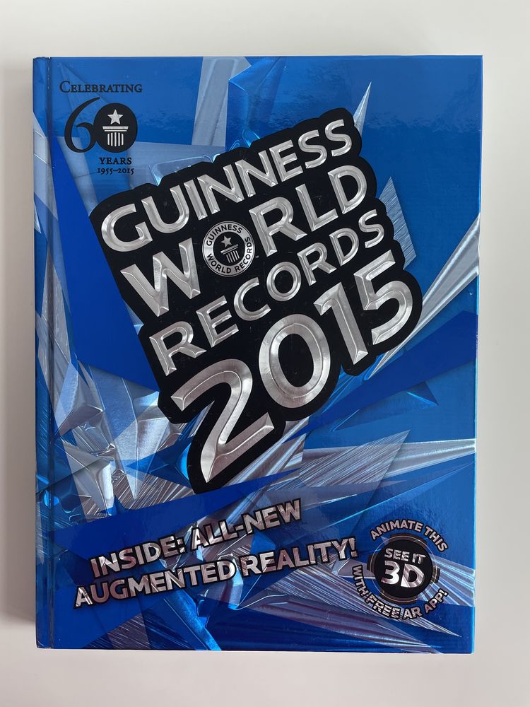 Książka rekordy Guinnesa Guinness world records 2015