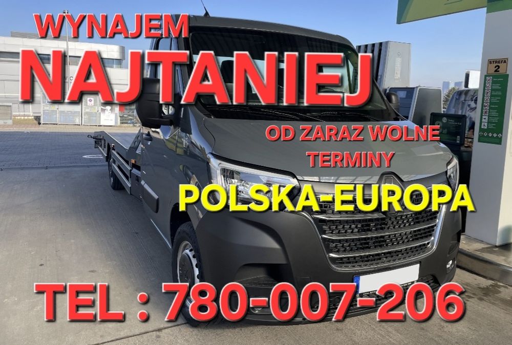 WYNAJEM LAWETY  Najtaniej od REKI NA Europe I Polske