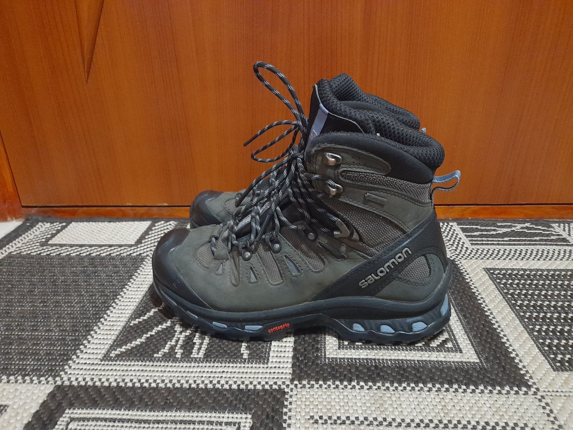 Оригинал Треккинговые ботинки Salomon Gore-tex, 40( 25 см )