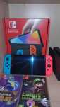 Nintendo Switch OLED + Luigi’s Mansion 2 HD + Pokémon Violet