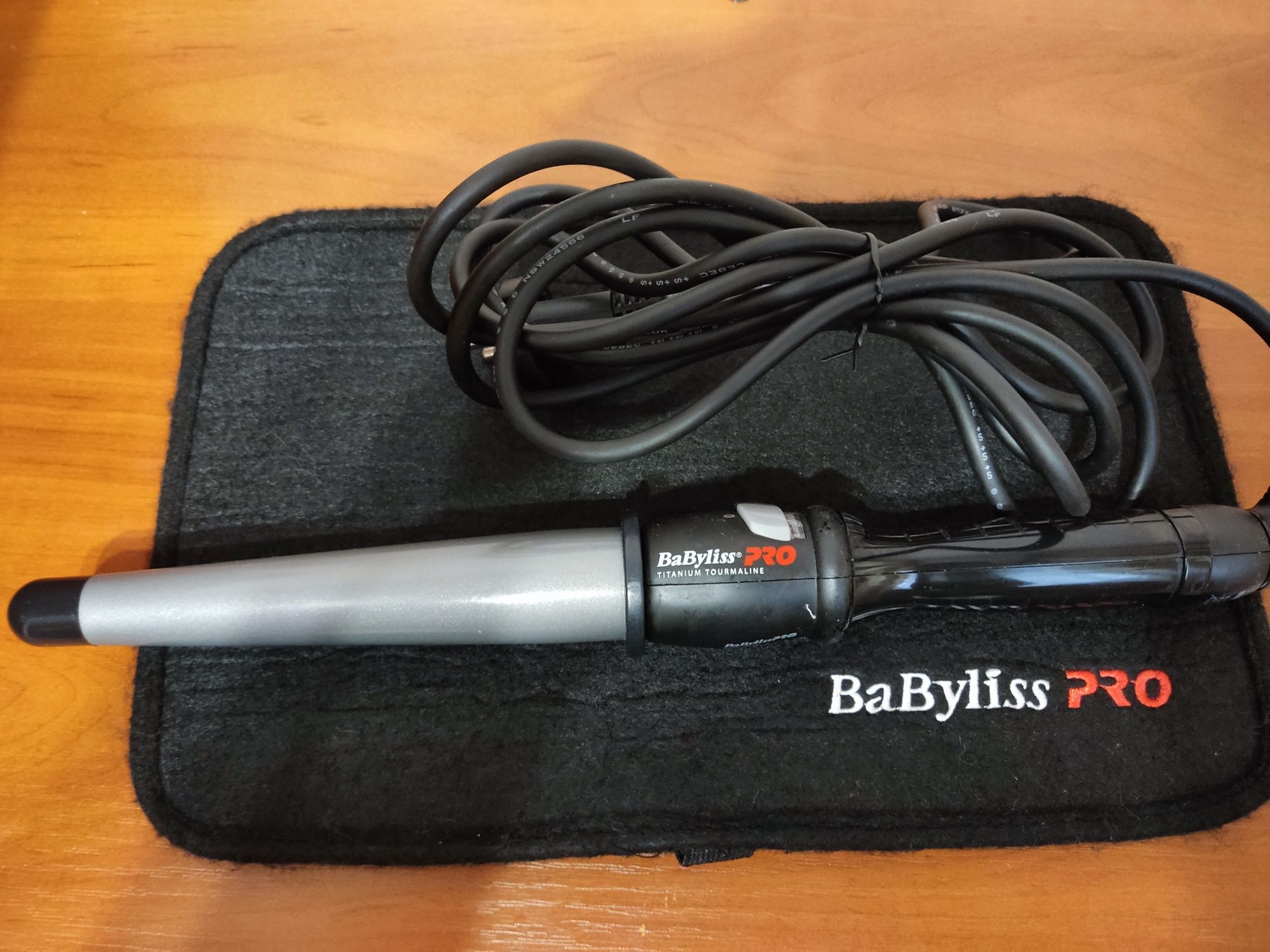 Плойка конусная Babyliss Conical Titanium - Tourmaline Ø25-13мм