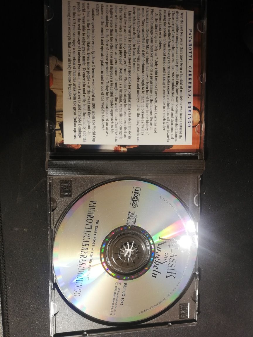 Pavarotti Carreras Domingo CD