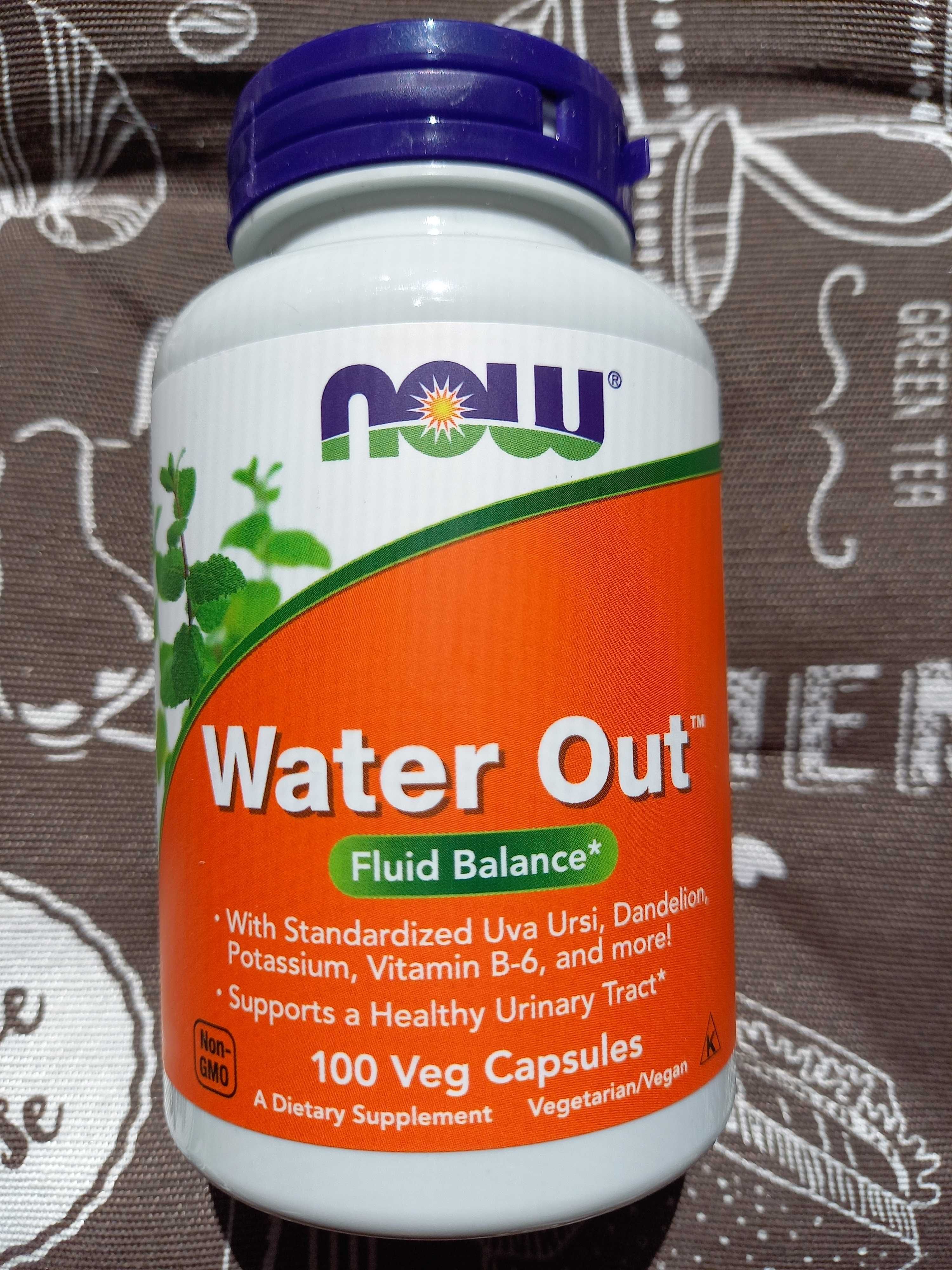 Now foods Water Out водний баланс рідини сечогінний схуднення 100