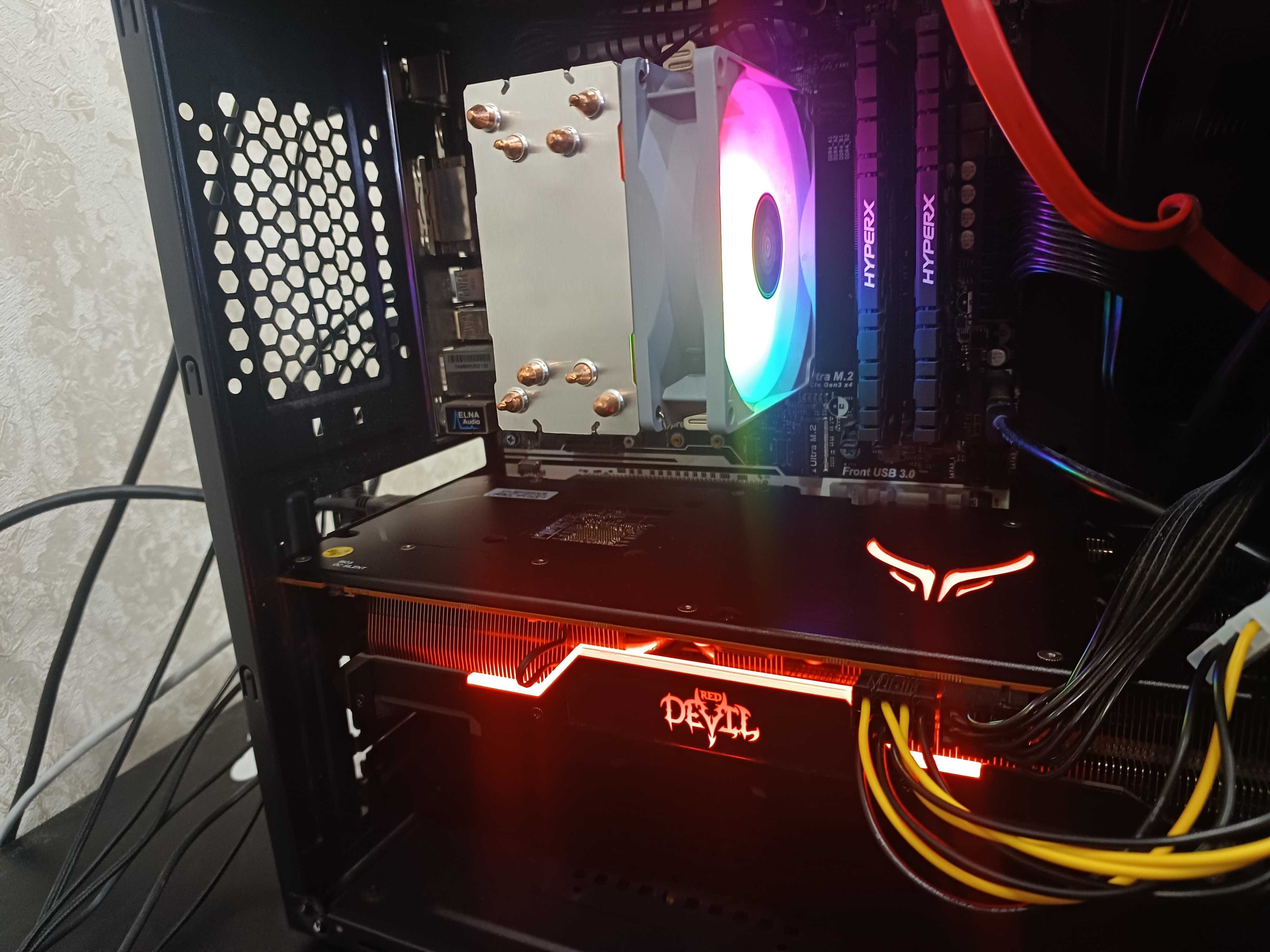 Пк в Зборе rx5700xt + Монитор