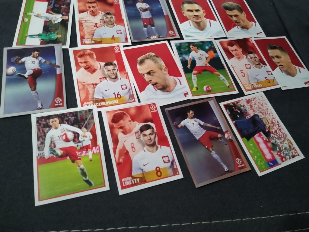 Karty piłkarskie panini biedronka Polska - Dumni z naszych 2018