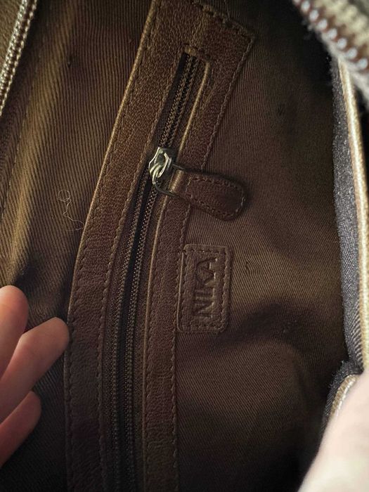 Сумка  шкіряна кросбоді Nika