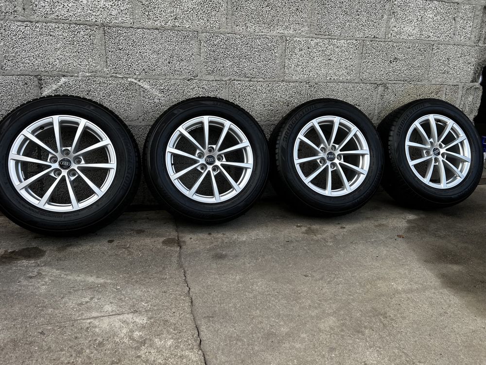 Alufelgi R17 5x112 Audi A6 C7 C8 C6 Q3 Opony Zimowe 225/60/17