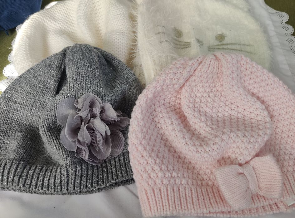 Czapki jesienne- wiosenne 4-7 latki