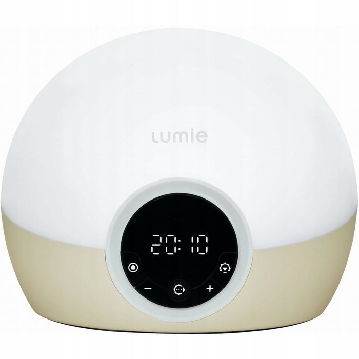 budzik świetlny lumie bodyclock spark 100 nowoczesny wspomaga spanie