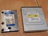 Disco 500GB + Leitor DVD (Para PC Fixo)