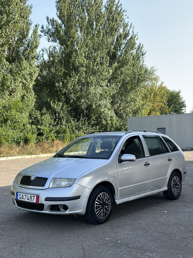 Skoda fabia 1.9 дизель, школа фибия