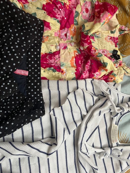 Zestaw ubranek dziewczynka 134/140